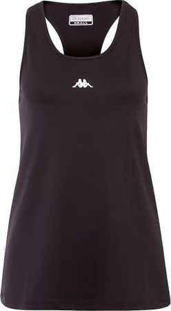 Koszulka damska Kappa IARA czarna 309097 19-4006