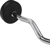 Sztanga gryf stały łamany gumowany HMS 20 kg długość 119,5 cm