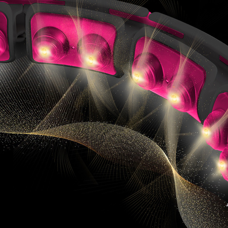 Zestaw hula hop magnetyczny z licznikiem HMS