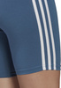 Spodenki damskie adidas Essentials 3-Stripes Bike Shorts niebieskie HD1803