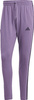 Spodnie męskie adidas Essentials Single Jersey Tapered Open Hem 3-Stripes fioletowe IJ8699