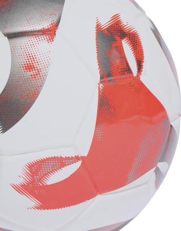 Piłka nożna adidas Tiro League Sala biało-pomarańczowa HT2425