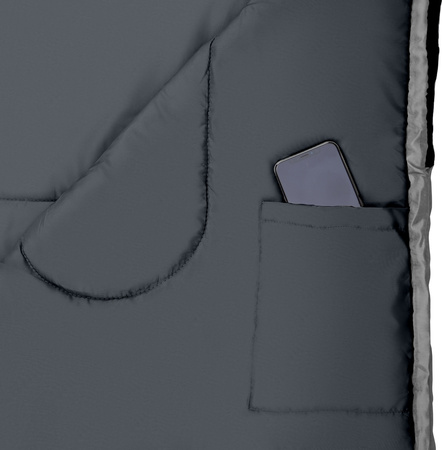 NC2008 ANTRACYT-POMARAŃCZ ŚPIWÓR ROZM. L NILS CAMP