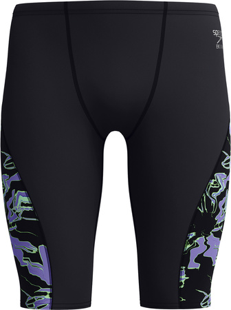 Męskie Bokserki Kąpielowe Ml Printed Side Spliced Jammer Am  rozmiar 26