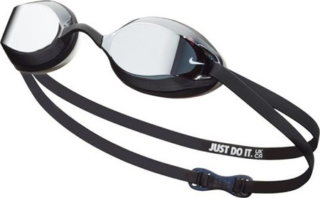 Okulary pływackie Nike Legacy Comfort czarne NESSF132-014 OS