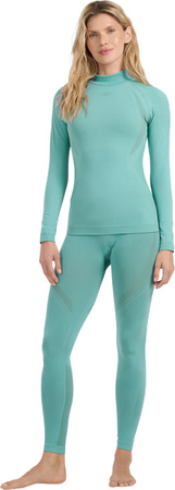 Spodnie legginsy bielizna termoaktywna damska 4F F217 zielone 4FWAW25USEAF217 46S