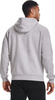 Bluza męska Under Armour Rival Fleece FZ Hoodie jasnoszara 1357111 011