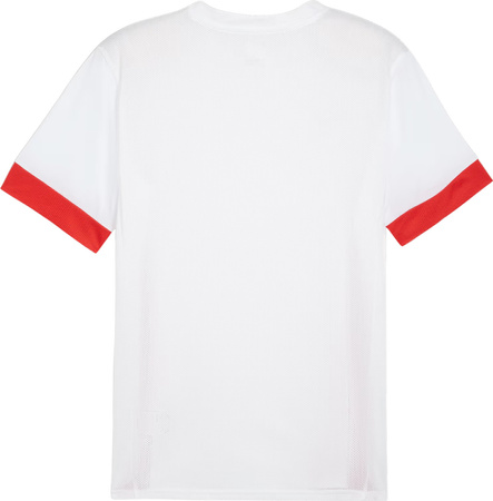 Koszulka męska Puma teamGoal Matchday Jersey biało-czerwona 705747 11