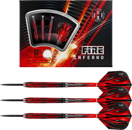 Rzutki do darta Harrows Fire Inferno 90% Steeltip