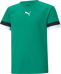 Koszulka dla dzieci Puma teamRISE Jersey Jr zielona 704938 05