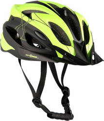 Kask rowerowy na rolki deskorolkę hulajnogę Nils Extreme MTW291 czarno-żółty rozmiar L (58-61CM)