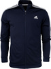 Bluza męska adidas Primegreen Essentials Warm-Up 3-Stripes granatowa H46100