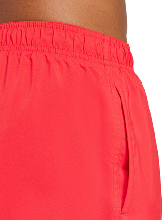 Spodenki kąpielowe męskie adidas Solid CLX Short-Length czerwone JC9919