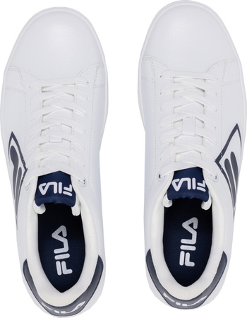 Buty męskie Fila Courtbay Logo biało-granatowe FFM0364 13037