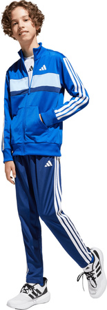 Dres dla dzieci adidas Seasonal Essentials Tiberio 3-Stripes niebieski JC7518