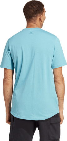 Koszulka męska adidas All SZN Graphic Tee niebieska IC9820