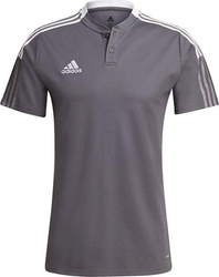 Koszulka męska adidas Tiro 21 Polo szara GM7364