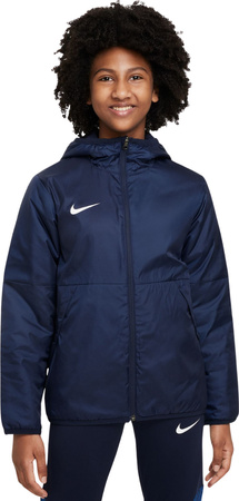 Kurtka dla dzieci Nike Therma Repel Park granatowa CW6159 451