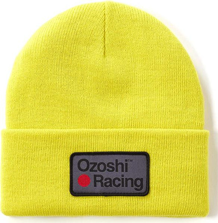 Czapka Ozoshi Heiko Cuffed Beanie limonka OWH20CFB004