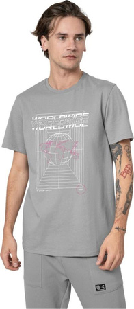 Koszulka męska 4F szara H4Z22 TSM029 24S