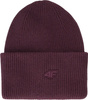 Czapka zimowa ciepła 4F U562 burgund 4FWAW25ACAPU562 60S