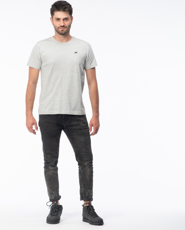 Męska Koszulka Z Krótkim Rękawem Mando sleet/black rozmiar 5XL