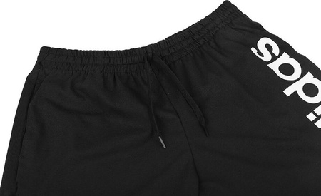 Spodenki treningowe krótkie męskie adidas AeroReady Essentials Linear Logo Shorts czarne GK9604