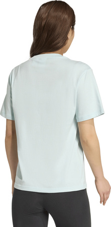 Koszulka damska adidas Essentials Small Logo Cotton jasnoniebieska JY4965
