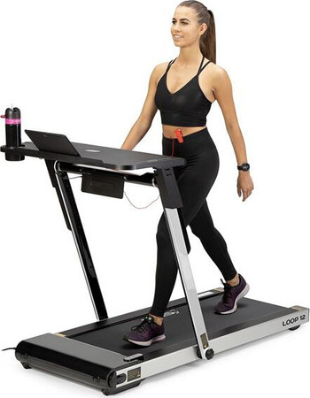 Bieżnia elektryczna z biurkiem treningowa HMS LOOP12