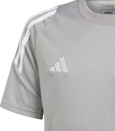 Koszulka dla dzieci adidas Tiro 24 Jersey szara IS1031
