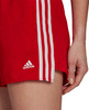 Spodenki damskie adidas Woven 3-Stripes Sport Shorts czerwone GN3108