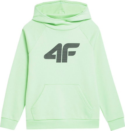 Bluza dla chłopca 4F zielona 4FJSS23TSWSM220 42S