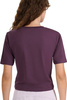 Koszulka damska 4F F2971 ciemny fiolet 4FWAW25TTSHF2971 50S