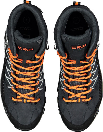 Buty trekkingowe męskie CMP Rigel Mid WP czarno-pomarańczowe 3Q1294756UE