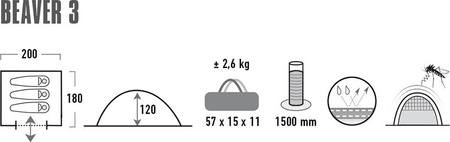 Namiot High Peak Beaver 3 10322