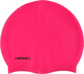 Czepek pływacki silikonowy Crowell Mono Breeze kol.3 różowy