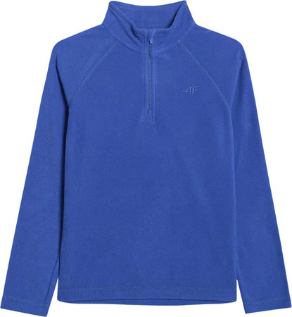 Bluza polarowa dla chłopca 4F M058 kobalt 4FJWAW25UFLEM058 36S