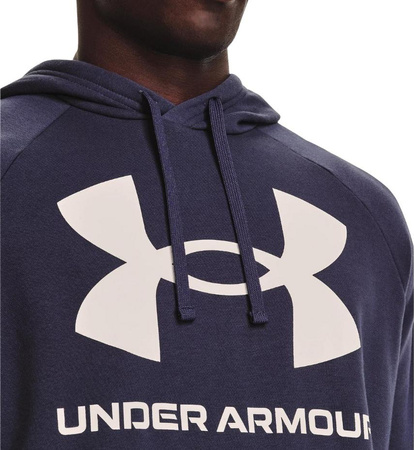 Bluza męska Under Armour Rival Fleece Big Logo HD fioletowa 1357093 558