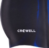 Czepek pływacki silikonowy Crowell Multi Flame czarno-niebieski kol.01