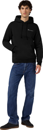 Bluza męska Champion Hooded Sweatshirt czarna 221790 KK001