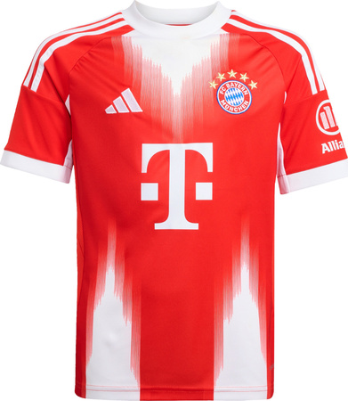 Koszulka dla dzieci adidas FC Bayern 25/26 Home czerwona JN8525