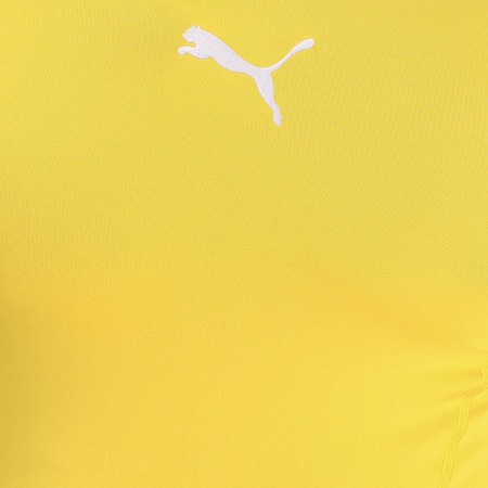 Koszulka męska Puma Liga Baselayer Tee LS żółta 655920 06