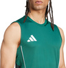 Koszulka męska adidas Tiro 25 Competition Sleeveless Jersey zielona JI8940