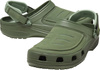 Chodaki męskie Crocs Yukon Vista II LR Clog zielone 207689 309