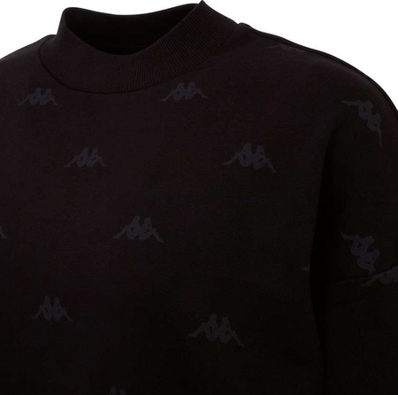 Bluza damska Kappa Ignara czarna 309091 19-4006