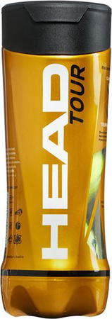 Piłki do tenisa ziemnego Head Tour 3szt