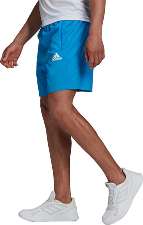 Spodenki treningowe krótkie męskie adidas Aeroready Designed 2 Move Woven Sport niebieskie HC6857
