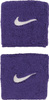 Frotki na rękę Nike Swoosh Wristbands 2 szt. fioletowe N1012405588OS