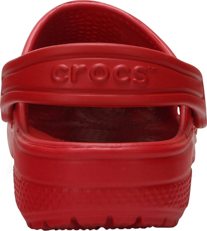 Chodaki sandały klapki dla dzieci Crocs Toddler Classic Clog czerwone 206990 6EN