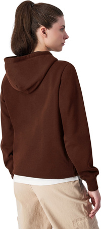 Bluza damska Champion Hooded brązowa 117530 MS524